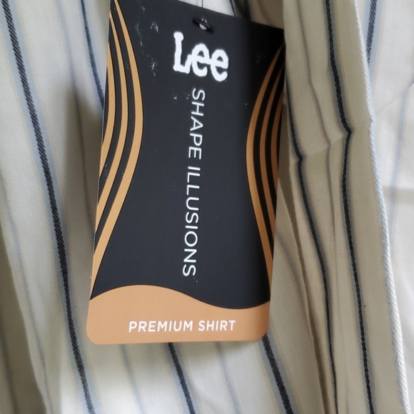 Lee Shape Illusions peasant blouse ticking stripe - Picture 3 of 8